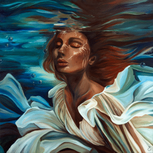 Beneath the Surface | 120 x 120 | Original Oil Painting